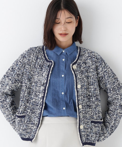 ◆ツィードニットJK