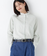 ◆ドビーストライプレースカラーブラウス