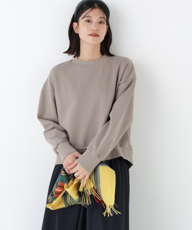 ◆モチーフワッペンカスタマイズ裏起毛スウェット