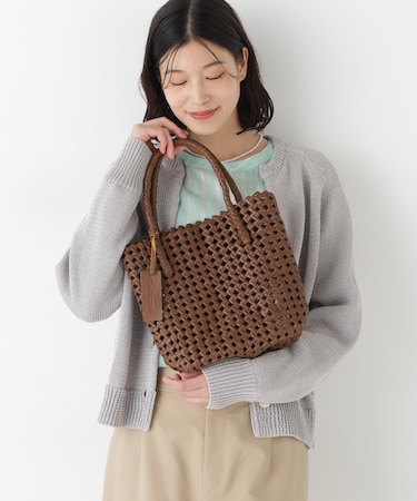 ◆ＢＡＧＭＡＴＩ　レザーメッシュバッグ