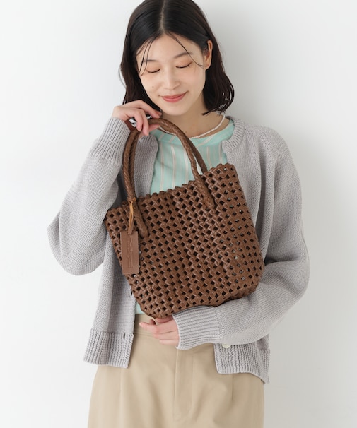 ◆ＢＡＧＭＡＴＩ　レザーメッシュバッグ