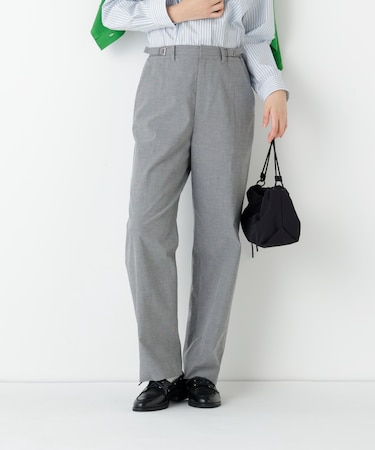 ◆ドビーストレッチストレートパンツ