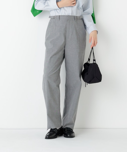 ◆ドビーストレッチストレートパンツ