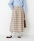 ◆オリジナル先染めチェックタックスカート