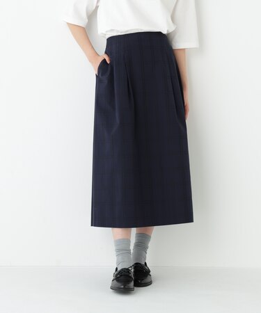 ◆オリジナル先染めチェックタックスカート