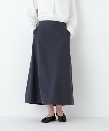 ◆コードストレッチセミフレアースカート