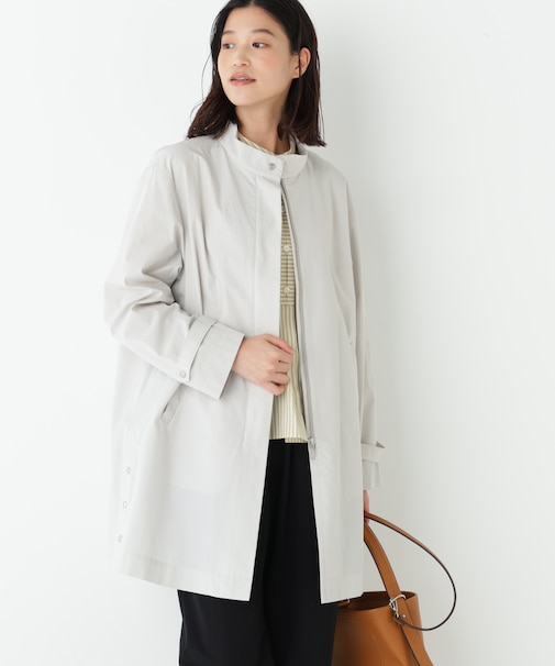 ◆綿ナイロンダンプスタンドカラーコート