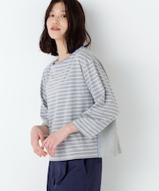 ◆ハイゲージボーダーカットソー