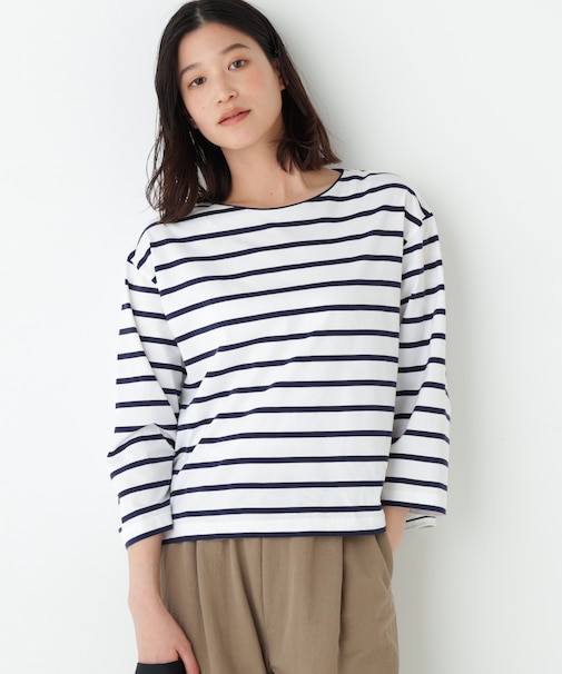 ◆ハイゲージボーダーカットソー