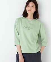 ◆ミニ裏毛ロゴトレーナー