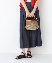 ◆BAGAT’ELLE リードミニかごバッグ