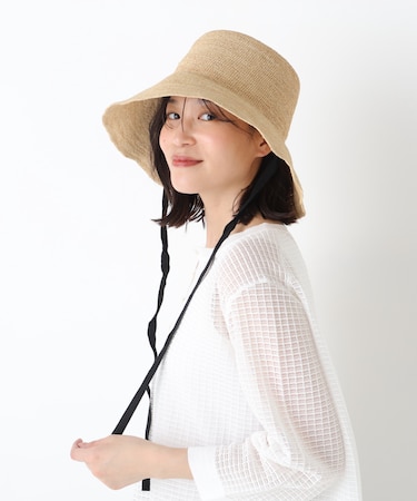 ◆p cuq ラフィアハット