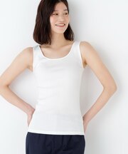 ◆オーガニック丸胴タンクトップ