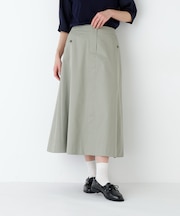 《洗える》ライトチノフレアスカート