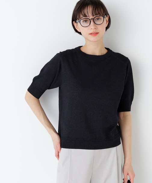 ペーパーヤーンニットＴ