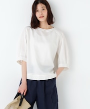 梯子レースブラウス