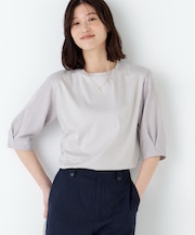 布帛コンビカットソー