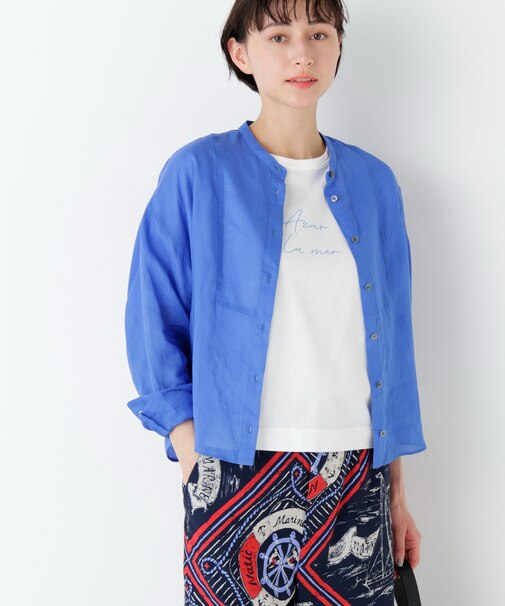 ラミーボザムシャツブラウス