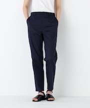 ピケストレッチ細身ストレートパンツ