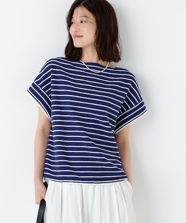 ≪NATICコラボ≫ロープボーダーカットソー