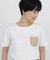 《 大人気！ ／ CLOUDYコラボ 》アフリカンモチーフ  ポケットＴシャツ