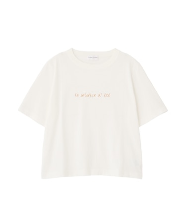 《4色展開》メッセージロゴTシャツ