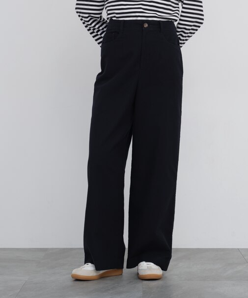 ◆ストレッチエアリードットコード５ポケットセミワイドパンツ