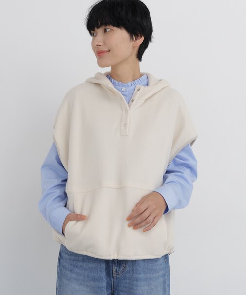 ◆フリースフードベスト