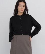 ◆スタンドフリルカットソー