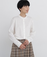 ◆スタンドフリルカットソー