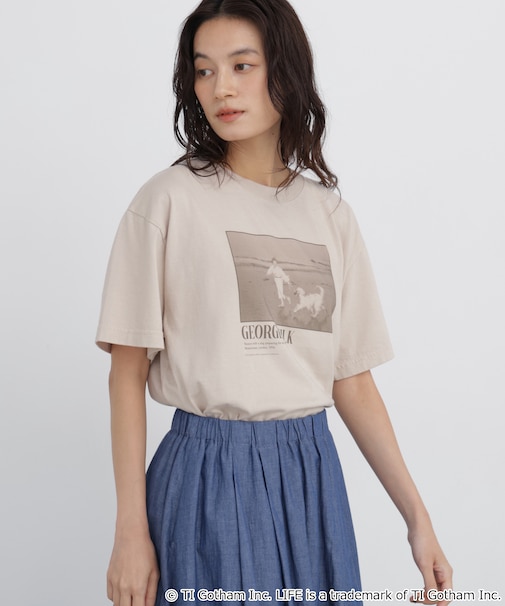《LIFE PICTURE COLLECTION別注》フォトTシャツ DOG