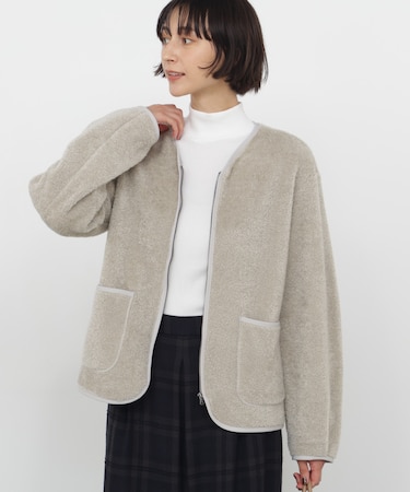 ◆トイプー裏毛ジップアップ