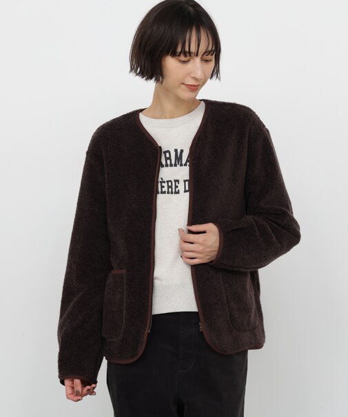 ◆トイプー裏毛ジップアップ