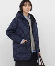 ◆≪TAION コラボ≫ PIPING フードダウンジャケット