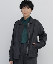ライトフラノウォッシャブルシャツブルゾン