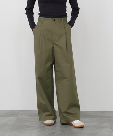 ◆高密度チノクロスパンツ