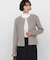 ◆ミルドジャージーリングドットカーディガン