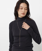 ◆パールY字ロングネックレス