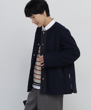 ストレッチエアリーガーデナーノカラージャケット