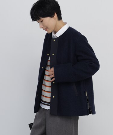 ストレッチエアリーガーデナーノカラージャケット