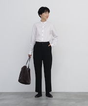 ウォーム裏起毛テーパードパンツ