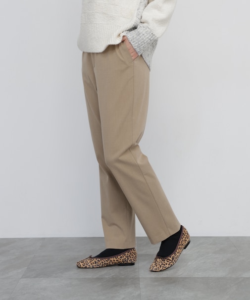 ウォーム裏起毛テーパードパンツ