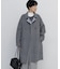《名品 ／ リバーシブル着用可》リバー ダブルステンカラーコート