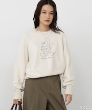 MICKEY / UNDYED / human womanトレーナー