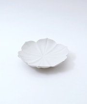臼杵焼　稜花蓮弁皿　Ｓ