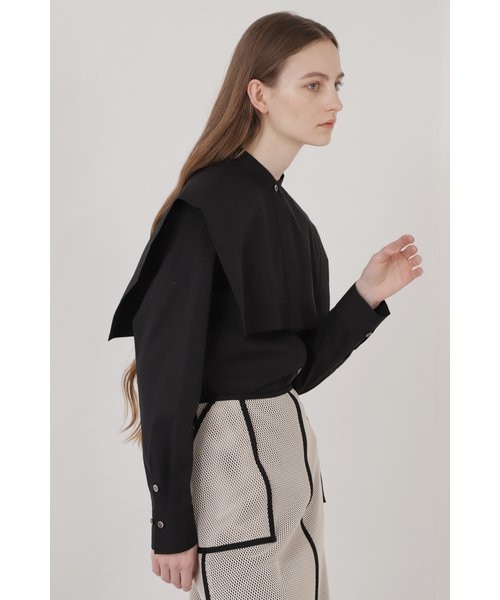 ◇クリアコットンセーラーヨークシャツ｜アドーアの通販｜&mall