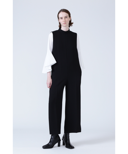 アドーア　定価¥60500 ミドルジョーゼットオールインワン　ブラック38 ◇ミドルジョーゼットオールインワン｜アドーアの通販｜&mall（アンド