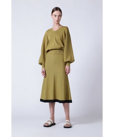 ドライストレッチニットマーメイドスカート