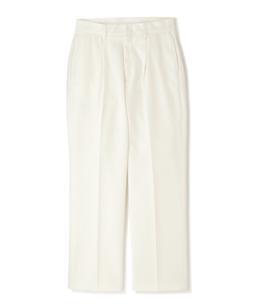 SERGE de bleu ｘ ADORE クラシックトラウザーズ 1タック