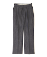 SERGE de bleu ｘ ADORE クラシックトラウザーズ 1タック